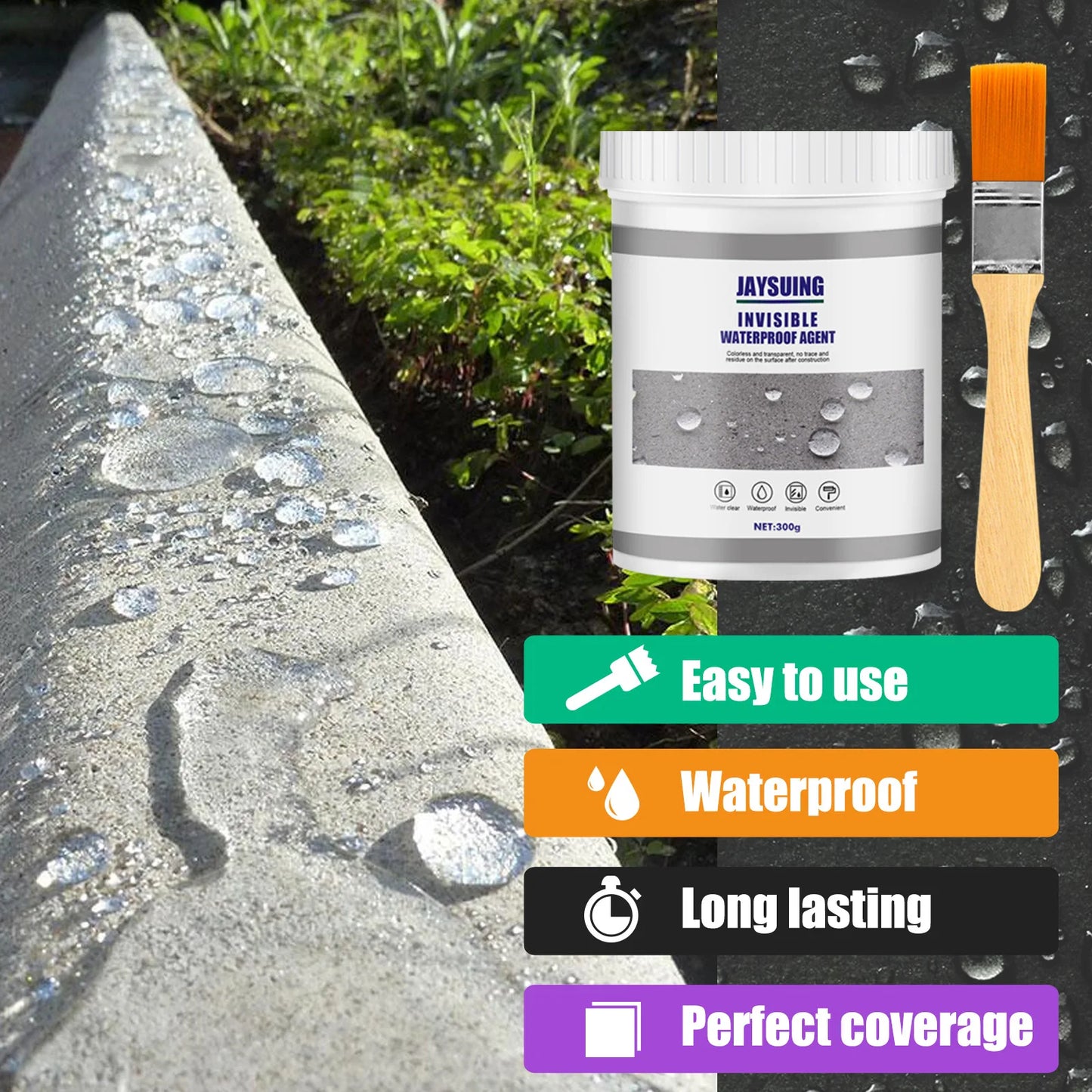 30/100G/300G Waterproof Agent Toilet Anti-Leak Nano Spray Glue Leak-Trapping Repair Tools Sealant Spray Anti-Leaking Sealant
