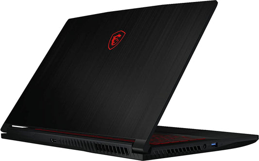 15.6" FHD Gaming Laptop, Intel Core I5-10200H, 8GB RAM, NVIDIA Geforce GTX 1650, 256GB SSD, Windows 10, Black, GF63035